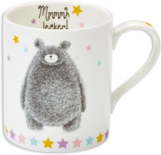 Sheepworld & friends 43975 Tasse Direkt aus Mamas Bauch, mitten in Papas Herz, Porzellan, 30 cl