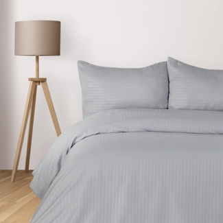 Komfortec Bettwäsche Deluxe, 2&3 Teilig, 140x200 cm, 155x220 cm, 200x200 cm oder 220x240 cm, 100 % Mikrofaser (120 g/m), 2 teilig, Bettwäsche-Sets mit Reißverschluss, Weich und Bügelfrei