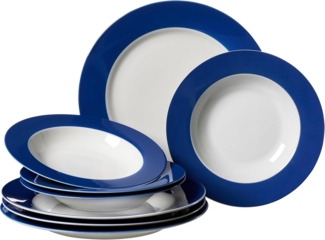 Ritzenhoff & Breker DOPPIO Tafelservice 8-teilig Indigo Blau