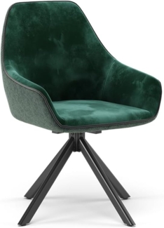 Vicco Loungesessel Grün 60x89 cm, Eleganza
