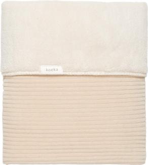 Wiegdeken Vik Teddy Sand Beige