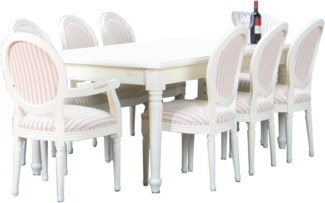 ebuy24 Essgruppe Amaretta Essgruppe 100x180/280 einsch. 2 Zusatzpla