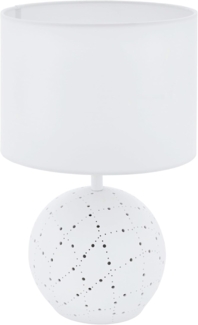 Eglo 98381 LED Tischleuchte MONTALBANO weiß Ø23cm H:38,5cm