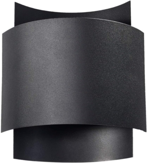 SOLLUX SL. 0858 Wandleuchte IMPACT schwarz L: 220, B: 230, H: 110, G9/40W, dimmbar
