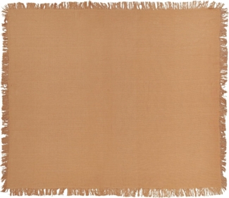 Tagesdecke YERBENT Baumwolle 220 x 240 cm Goldbraun