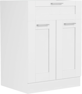 VCM Küchenmöbel Unterschrank Colura 919355 Weiß H. 82 x B. 60 x T. 46 cm