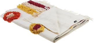 Kuscheldecke AMROHA Baumwolle 130 x 180 cm Bunt
