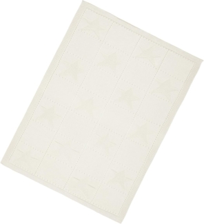 Alvi Strickdecke Sterne creme 75x100 cm