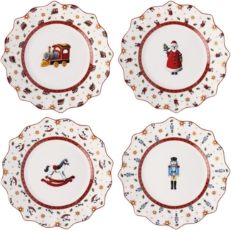 Villeroy & Boch Toy's Delight Jubiläums-Teller Set 4-teilig - DS
