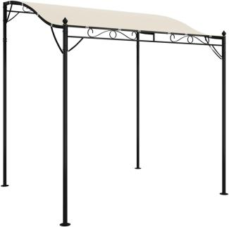 vidaXL Markise Creme 2x2,3 m 180 g/m² Stoff und Stahl 362391