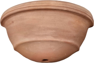 Teramico Pflanzkübel Wandhänger Terrakotta Vaso a Muro 41x21cm, 100% Frostfest