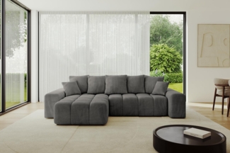 ALTDECOR Ecksofa ENIL-L, Couch mit Schlaffunktion, Wohnzimmer - Wohnlandschaft, Corner Sofa Bett Eckcouch Couch L-Form Schlafcouch Ausziehbar