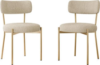 Stühl Muz DC-1176/GL (Farbe: Warm Beige - AT18)