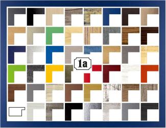 Janine J.D. Mako-Satin Bettwäsche 240x220 Punkte Tropfen Retro blau grün 87093-2