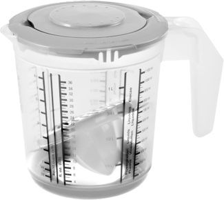 keeeper Messbecher, Küchenset Kanne mit Messbecher Matteo-Presse