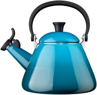 Le Creuset Wasserkessel Kone Deep Teal - Rot