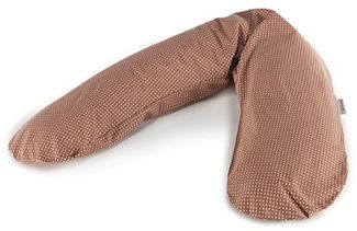 Theraline Stillkissen "Das Original" Dinkel Füllung inkl. Bezug190 cm 56 Punkte Marsala