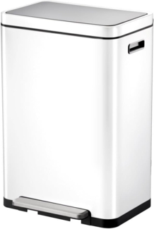 Eko X-Cube Tretmülleimer weiß