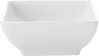 Maxwell & Williams Square Dipschale Eckig, Schale, Schälchen, Snackschale, Porzellan, Weiß, 40 ml, 7 cm, Z857