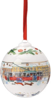 Hutschenreuther Porzellankugel Weihnachtskugel 2023