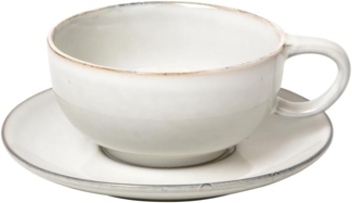 Broste Copenhagen NORDIC SAND Tasse mit Untertasse 0,25 l
