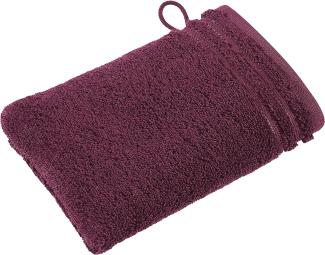Vossen Handtücher Calypso Feeling | Waschhandschuh 16x22 cm | grape