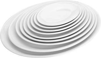 LACOR 62759 Ovale Platte aus Melamine 458 x 348 x 30 mm