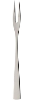 Villeroy und Boch 'Modern Grace Besteck' Fleischgabel, Spülmaschinenfest, Edelstahl Silber, 18,4 cm
