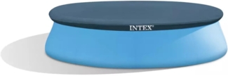 Intex | Easy Set Pool Cover | Poolabdeckplane - Ø 305 cm | idealer Schutz für Easy Set Pool