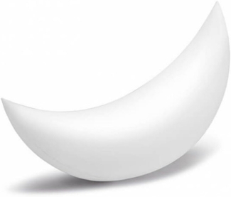 Intex 68693 LED Schwimmleuchte Halbmond Pool Garten 135 x 43 x 89 cm