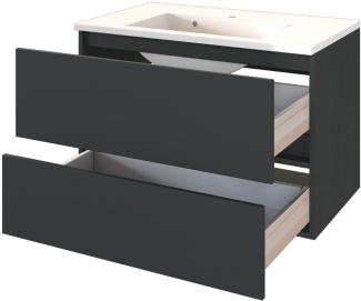 Waschbeckenunterschrank 'Baabe' mit Waschbecken