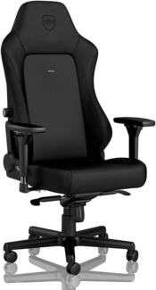 noblechairs Hero Black Edition Komfortable und Langlebige Gaming Stuhl mit Inklusive Kissen, Perfekt Optimierte Ergonomie des Office Stuhl Sorgt für Hohen Sitzkomfort