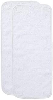 BABYCALIN Set 2 Handtücher für weiße Wickelauflage