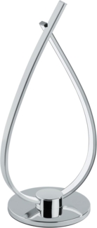 Eglo 31997 Tischleuchte Roncade in chrom und weiß 14W L:19,5 H:33,5cm mit Schalter