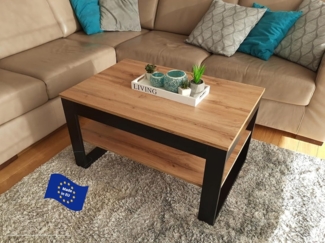 designimpex Couchtisch Design DA-222 Tisch Wohnzimmertisch 90x50x60cm