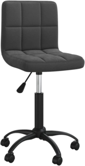 vidaXL Bürostuhl Drehbar Schwarz Samt [334353]