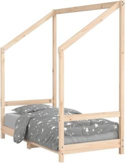 vidaXL Kinderbett 70x140 cm Massivholz Kiefer 835706