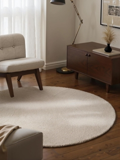 HANSE Home Wollteppich Eleni, rechteckig, Höhe: 18 mm, Handgetuftet, Wolle, Natur, Wohnzimmer, Schlafzimmer, Skandi, Hygge