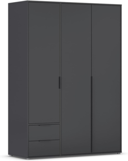 rauch Drehtürenschrank Kleiderschrank Schrank Garderobe Wäscheschrank NAGATA viel Stauraum (in 3 verschiedenen Ausstattungen BASIC/CLASSIC/PREMIUM) mit Schubladen sowie Stangengriffen TOPSELLER MADE IN GERMANY