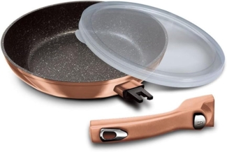 Berlinger Haus BH/1949 Rund Allzweckpfanne Schwarz Aluminium 2 4 l Kunststoff