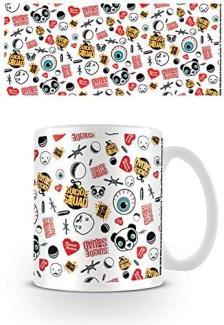 DC Comics KaffeeTasse, Keramik, Mehrfarbig, 7. 9 x 11 x 9. 3 cm