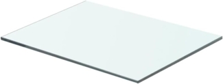 vidaXL Regalboden Glas Transparent 40 cm x 25 cm 243815