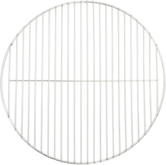 vidaXL Grillrost rund, Edelstahl silber, Ø47 cm