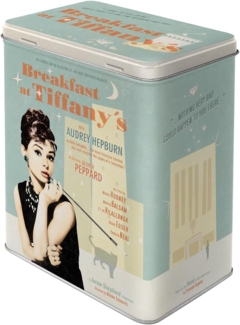 Nostalgic-Art Vorratsdose Vorratsdose L - Celebrities - Breakfast at Tiffany's Blue