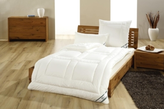 f.a.n. African Cotton - Tencel Vierjahreszeiten Bettdecke 19-natur, 135x200 cm