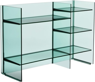 Kartell Sound-Rack Regal, Plastik, Green, 26 x 75 x 53 cm