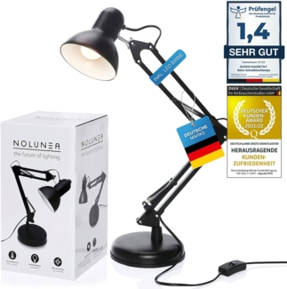 Goods+Gadgets LED Schreibtischlampe LED Tischlampe für Büro & Homeoffice – Dimmbar,Touch & Augenfreundlich, LED wechselbar, Tischlampe