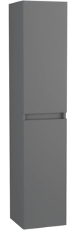 BADEDU GERS Hochschrank 30 cm breit, Grau