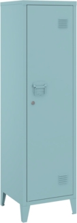 Einzelspind Kurikka 137x38x38 cm Graublau [en. casa]
