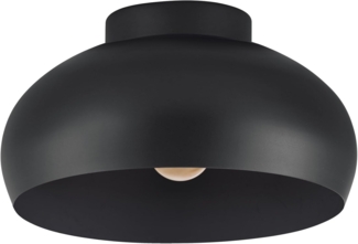 Eglo 900553 Deckenleuchte MOGANO 2 E27 schwarz 1X40W H:17. 5cm Ø28cm dimmbar